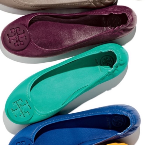 Tory Burch Minnie Flats Size 7.5 - Picture 1 of 7